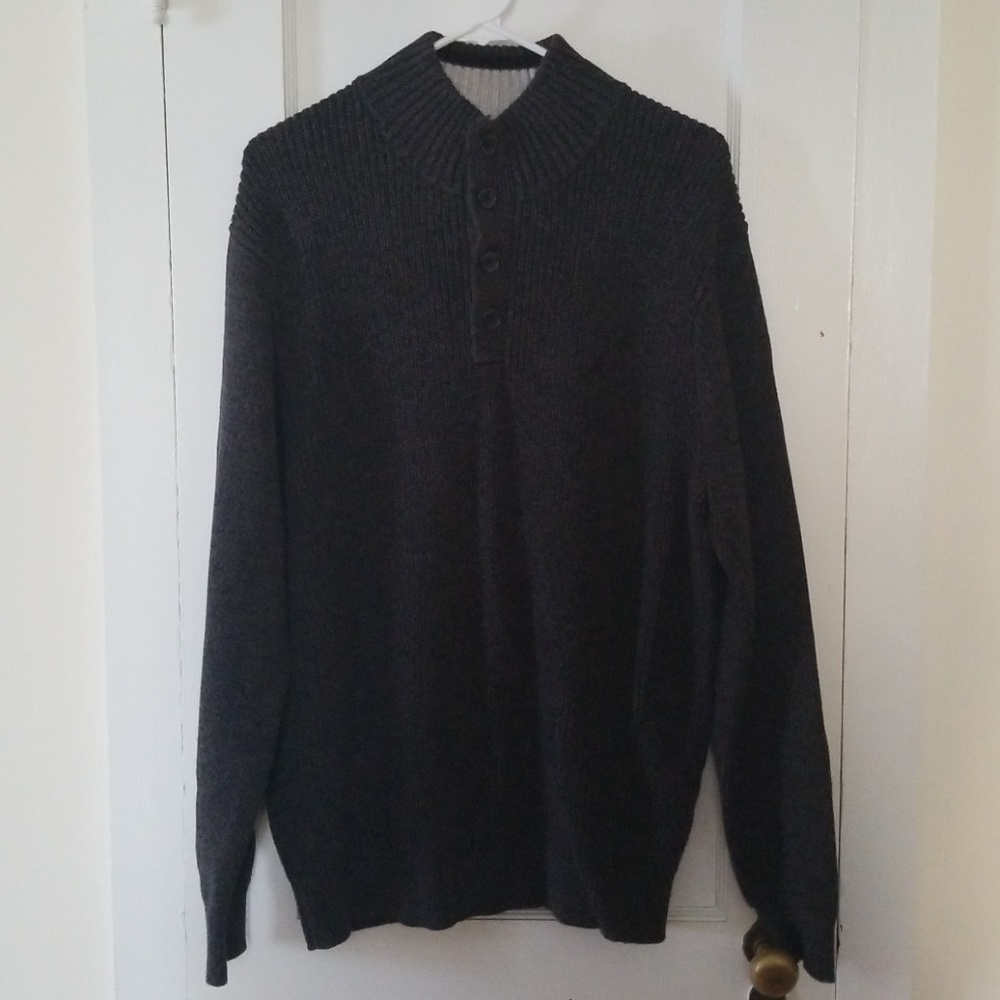 Nautica mock neck sweater